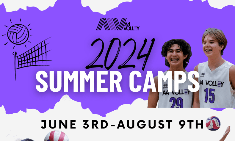 A4 Volley Summer Camps 2024